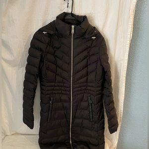 Michael Kors down filled long puffer jacket Medium